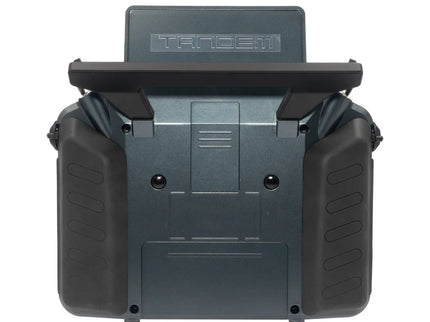 frSky X20RS blackish green transmitter with white background