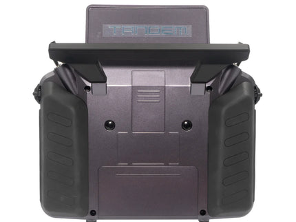 frSky X20RS Slate Grey transmitter with white background