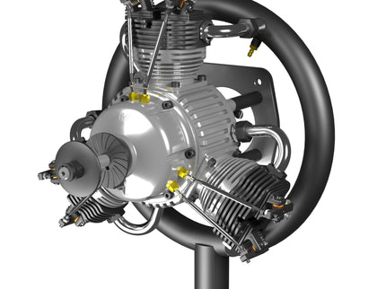 UMS 3-Cylinder 100cc Petrol Radial Engine – 4-Stroke Scale Aircraft Powerplant