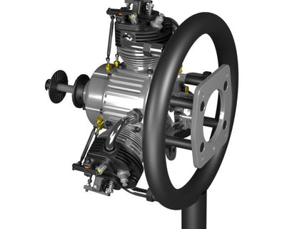 UMS 3-Cylinder 100cc Petrol Radial Engine – 4-Stroke Scale Aircraft Powerplant