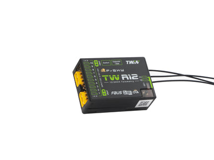 Frisky TW R12 electronic device on a white background