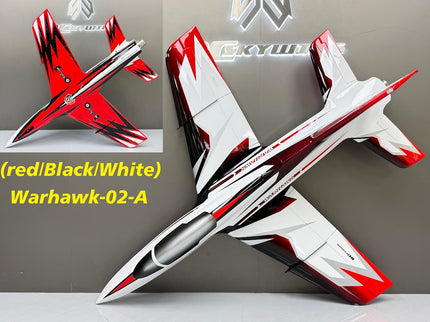Skywing Warhawk 2.2M (84") Turbine Jet - (red/Black/White)