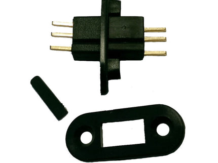 Rcexl Dans 3 Pin Connector Plugs*1 pair with Bracket