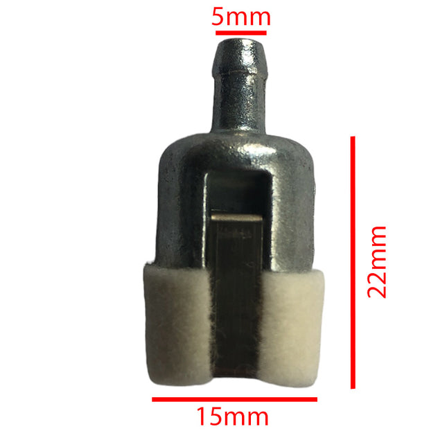 RCEXL In-Tank Fuel Filter Clunk W 15mm x H 22mm
