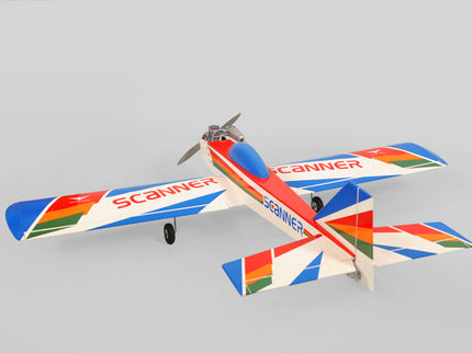 Phoenix Model PH006-SCANNER 57" Colorful model airplane with 'Canver' branding on a gray background