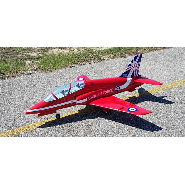 SebArt Mini Bae Hawk W/Electric Retract ARF 1.42M V2 - Red Arrows