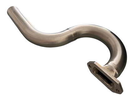 MTW 28mm Easy-to-Adjust Double Bend Header for DLE85 Engine | Solder-Ready Exhaust Header