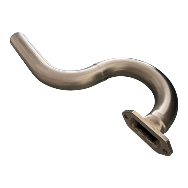 MTW 28mm Easy-to-Adjust Double Bend Header for DLE85 Engine | Solder-Ready Exhaust Header