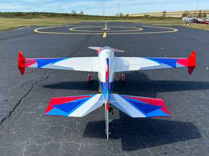 Extreme Flight - Laser 49", White/Blue/Red/Silver ARF Kit