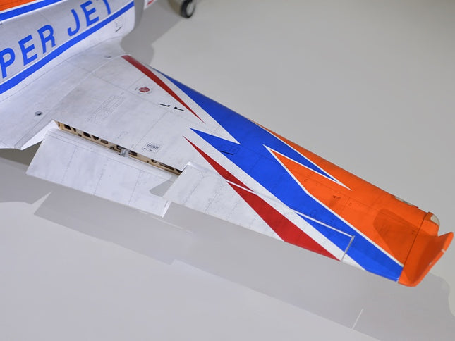 Phoenix Model VIPER JET 83'' With Electric Retract ARF V2 Model airplane with colorful design on a white background