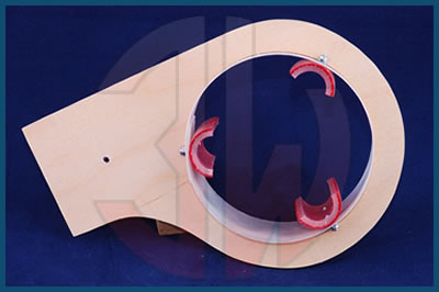 3W Mufflerholder Ø 85mm