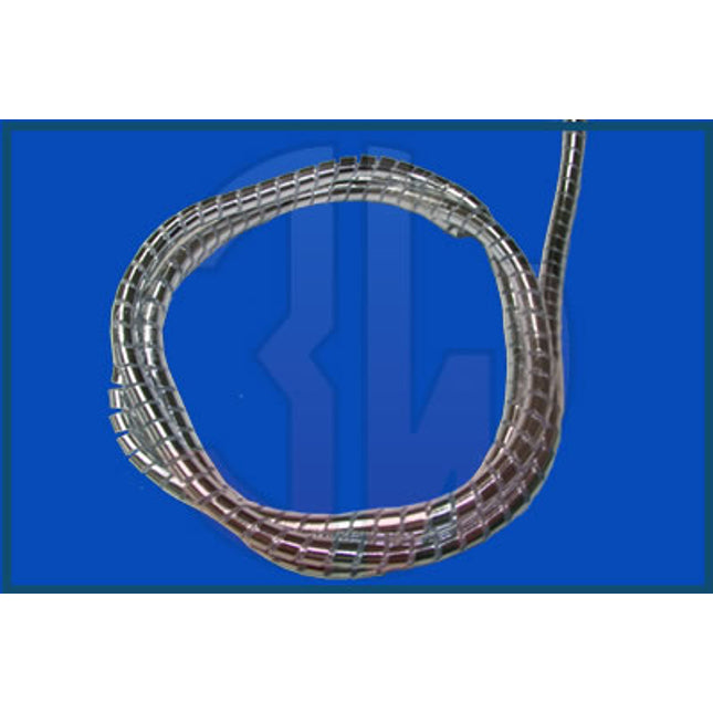 3W Spiral hose, chrome plated