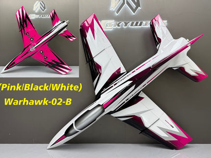 Skywing Warhawk 2.2M (84") Turbine Jet - (Pink/Black/White)