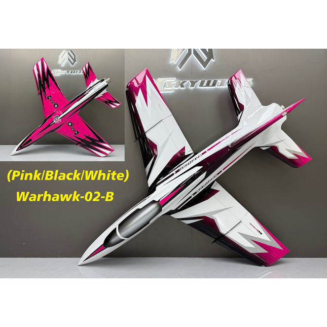 Skywing Warhawk 2.2M (84") Turbine Jet - (Pink/Black/White)