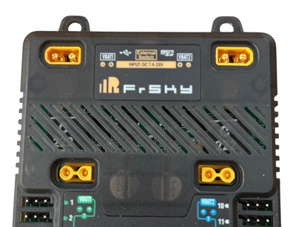 FrSky RB-35S Dual Power Redundancy Bus with Advanced Stabilisation