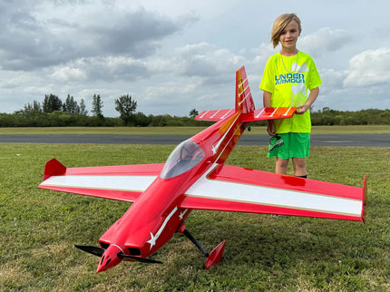 EF - 67" Laser EXP - "Traditional" Red/White/Gold - ARF