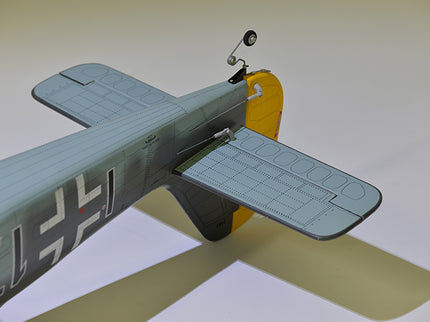 Phoenix Model FOCKE WULF WW2 Model airplane with visible German Luftwaffe markings on a neutral background