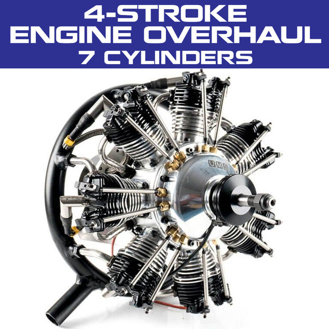 Engine Overhaul Service for 4 Stroke Engines - 7 Cylinder