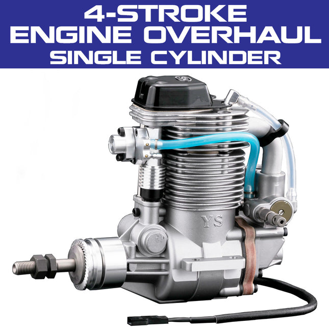 Engine Overhaul Service for 4 Stroke Engines - Single Cylinder