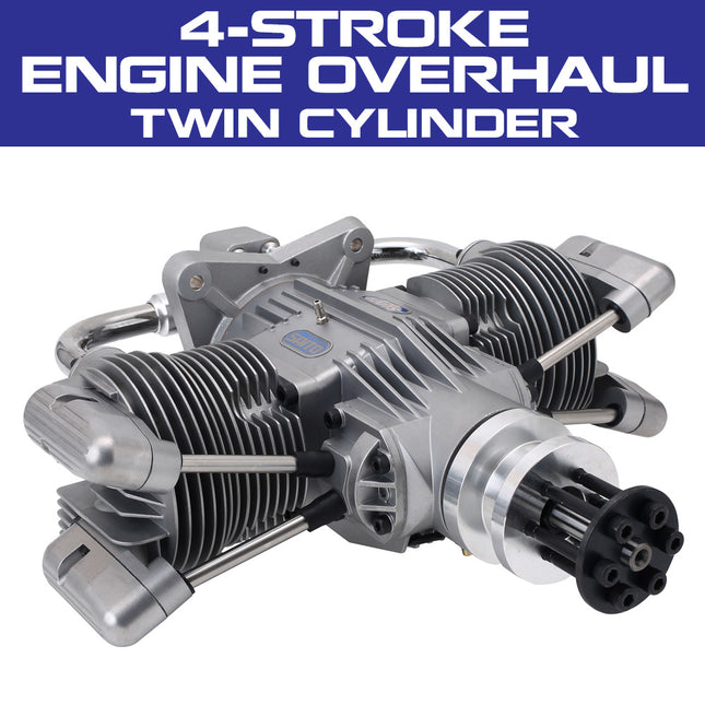 Engine Overhaul Service for 4 Stroke Engines - Twin Cylinder