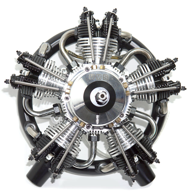 UMS 5-Cylinder 125cc Petrol Radial Engine – 4-Stroke Scale Aircraft Powerplant