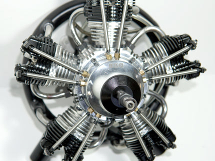 UMS 5-Cylinder 55cc Petrol Radial Engine – 4-Stroke Scale Aircraft Powerplant