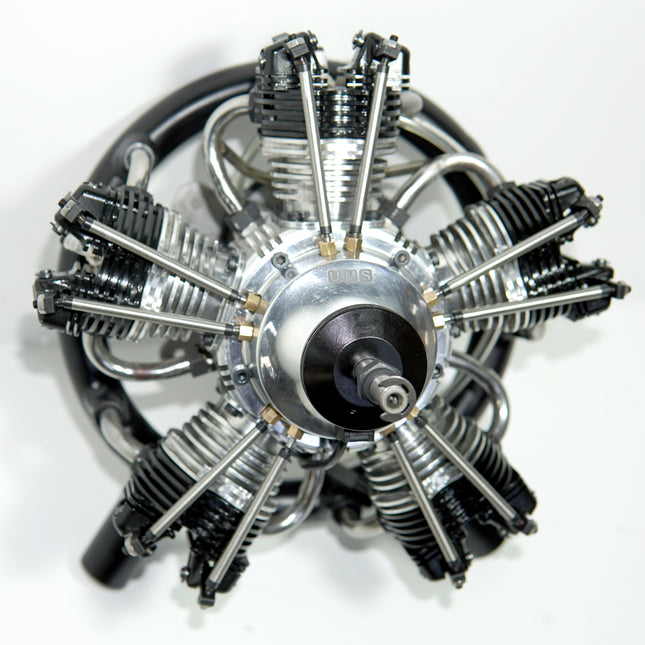 UMS 5-Cylinder 55cc Petrol Radial Engine – 4-Stroke Scale Aircraft Powerplant
