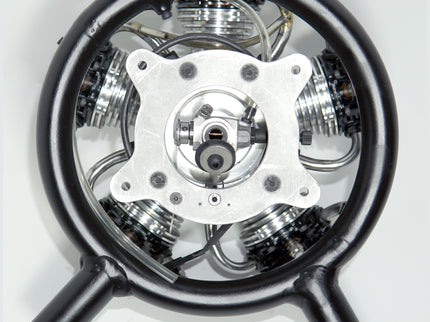 UMS 5-Cylinder 55cc Petrol Radial Engine – 4-Stroke Scale Aircraft Powerplant