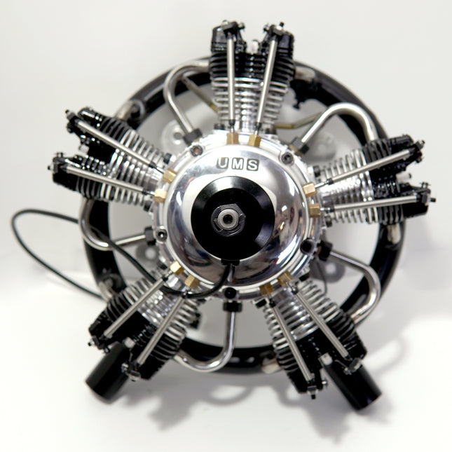 UMS 5-Cylinder 75cc Petrol Radial Engine – 4-Stroke Scale Aircraft Powerplant