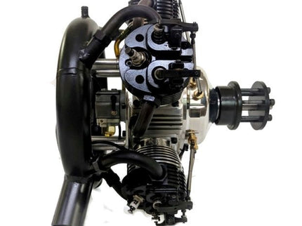 UMS 5-Cylinder 260cc Petrol Radial Engine – 4-Stroke Scale Aircraft Powerplant