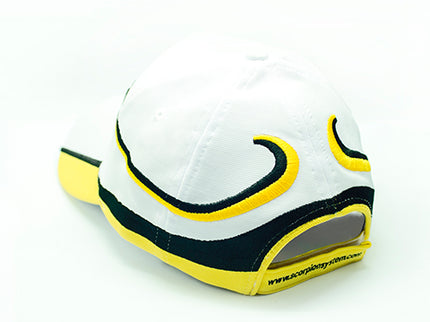 Scorpion Motor Cap (White/Yellow)