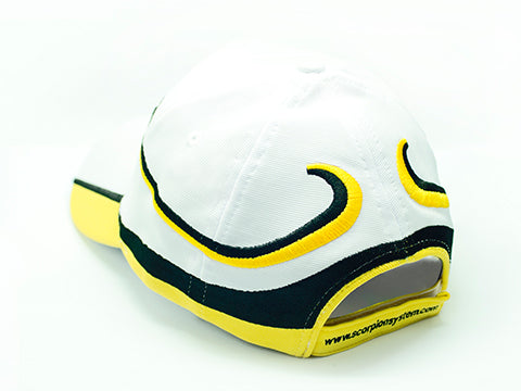 Scorpion Motor Cap (White/Yellow)