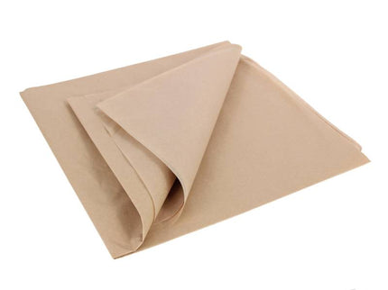 JP Vintage Tan Lightweight Tissue Covering Paper, 50x76cm, (5 Sheets)