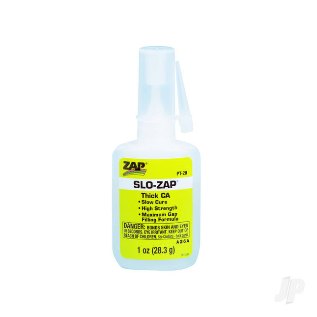ZAP PT20 SLO-ZAP CA Glue 1oz (Thick)