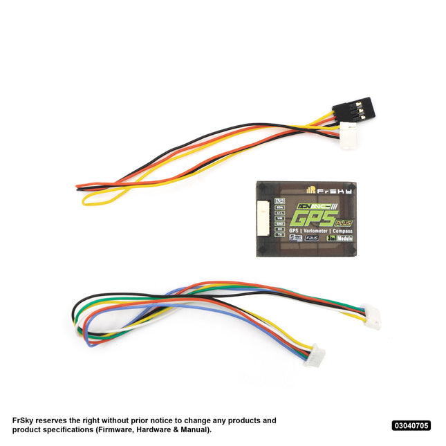 FrSky GPS ADV Plus – GPS, Variometer & Compass Sensor | FBUS/S.Port