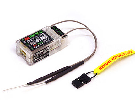 JR Propo  RG613BX 2K (R6A) DMSS 2.4GHz with Xbus