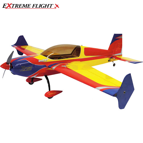 Extreme Flight 60" Extra 300-EXP V2 Yellow/Red/Blue