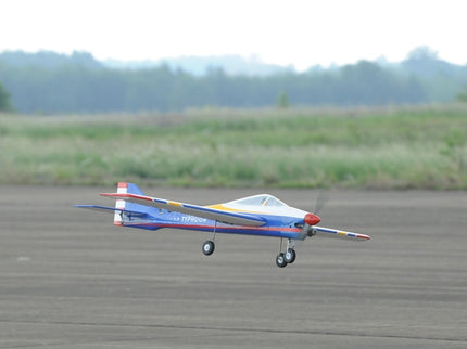 Phoenix Model TYPHOON 59" Size ARF Model airplane on a grassy field