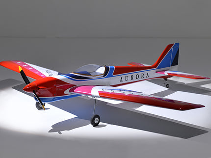 Phoenix Model AURORA 59" ARF Model airplane with 'Aurora' branding on a gray background