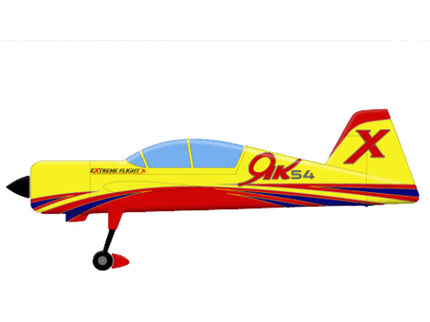 Extreme Flight 85" YAK-54 Yellow