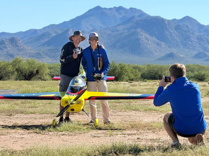 Apex Aerotech 116" Laser ARF - Yellow ("Velocity")