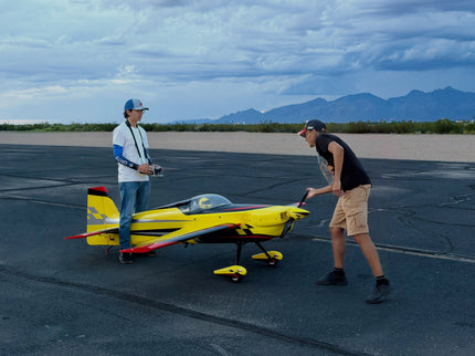 Apex Aerotech 116" Laser ARF - Yellow ("Velocity")