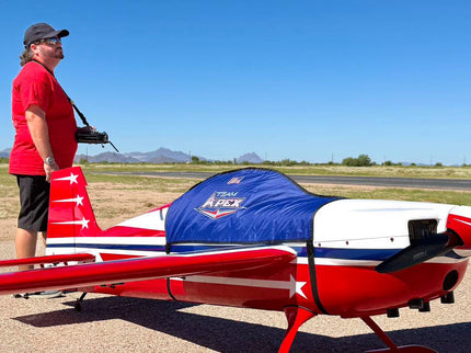 Apex Aerotech 116" Laser ARF - Red/Blue ("Retro")