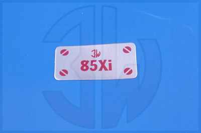 3W 85Xi Engine Sticker