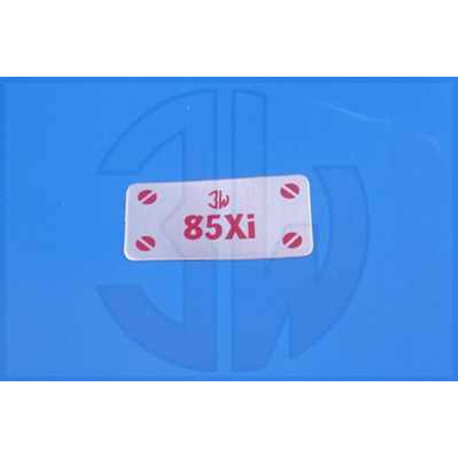 3W 85Xi Engine Sticker