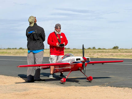 Apex Aerotech 116" Laser ARF - Red/Blue ("Retro")