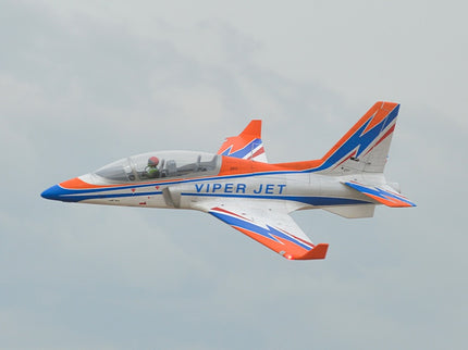 Phoenix Model VIPER JET 83'' With Electric Retract ARF V2 Viper Jet aircraft flying against a clear sky