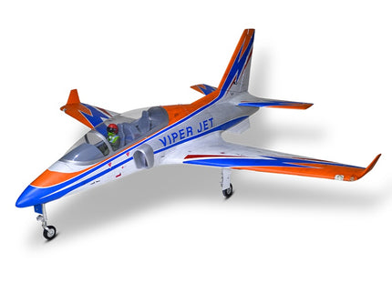Phoenix Model VIPER JET 83'' With Electric Retract ARF V2 Model airplane with 'Viper Jet' branding on a white background