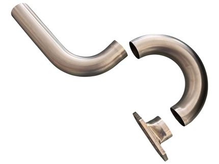 MTW 28mm Easy-to-Adjust Double Bend Header for DLE85 Engine | Solder-Ready Exhaust Header