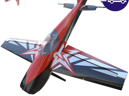 AJ Aircraft 61" AJ Slick 540 - Red/Black